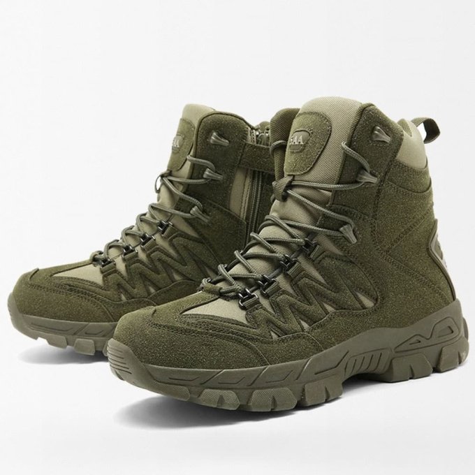 Taktische Trekkingstiefel Olivgrün