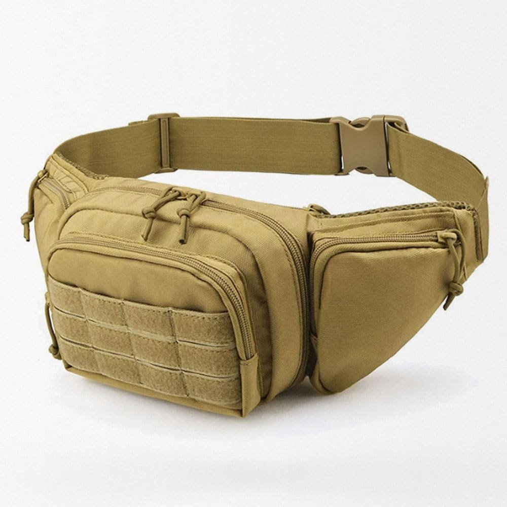 Taktische Bauchtasche in Koyote-Braun