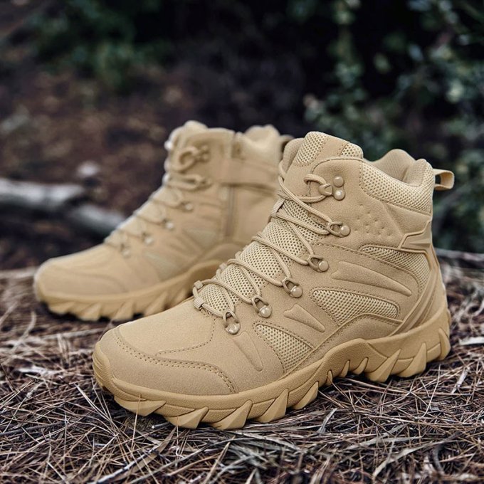 Taktische Wanderstiefel in Desert Tan – Huile – Bild 4