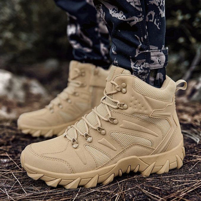 Taktische Wanderstiefel in Desert Tan – Huile – Bild 6