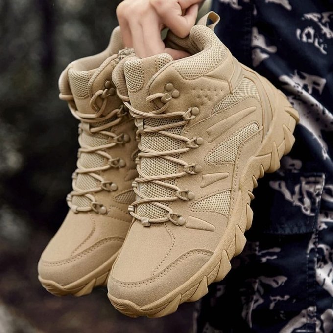 Taktische Wanderstiefel in Desert Tan – Huile – Bild 5