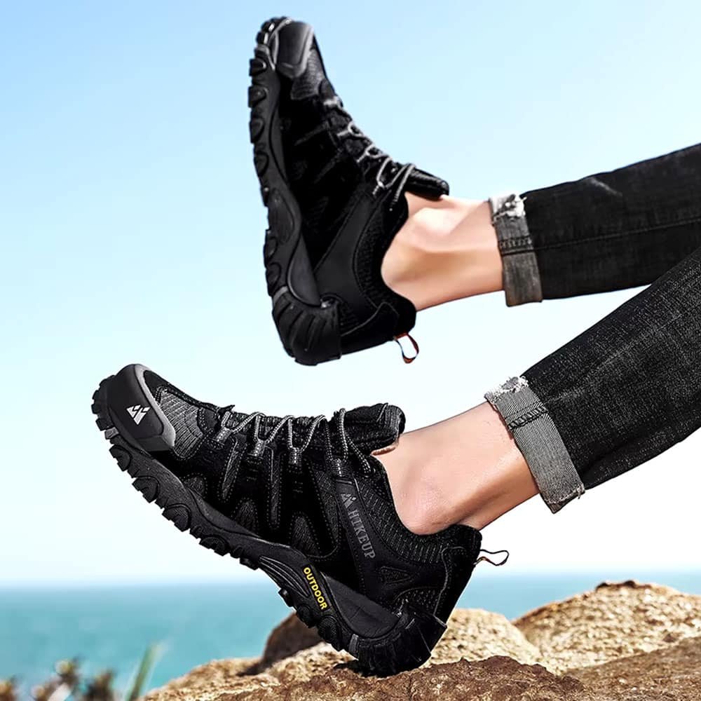 Schwarze taktische Wanderschuhe "Mountain" – Bild 4