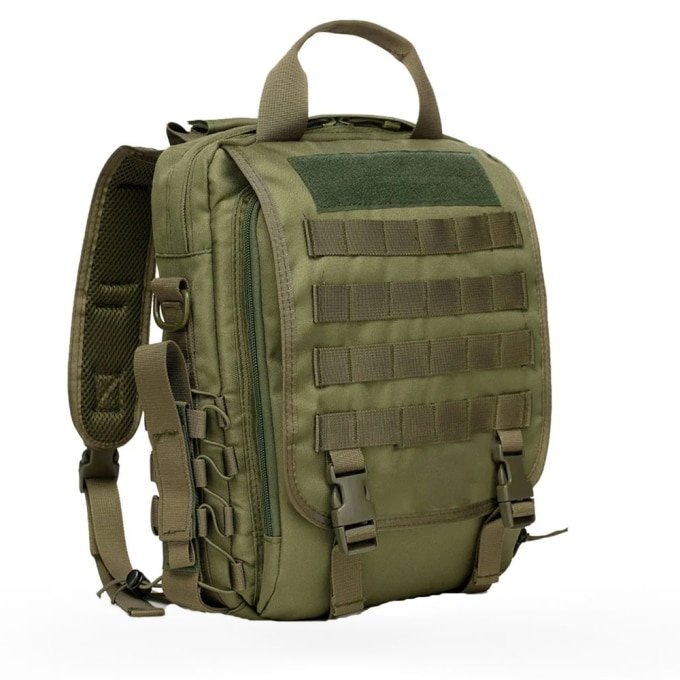 Taktische Laptoptasche mit MOLLE-System – Bild 4