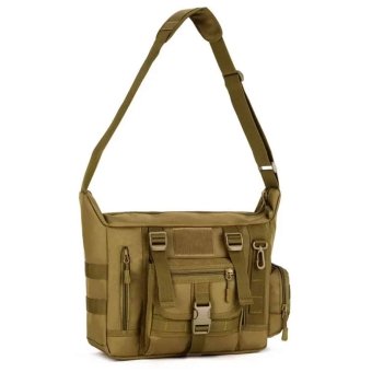 Tactical laptop messenger bag Khaki