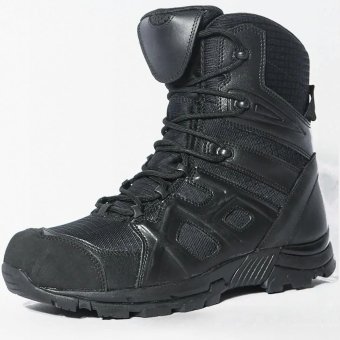 Taktische leichte Wanderstiefel in Schwarz