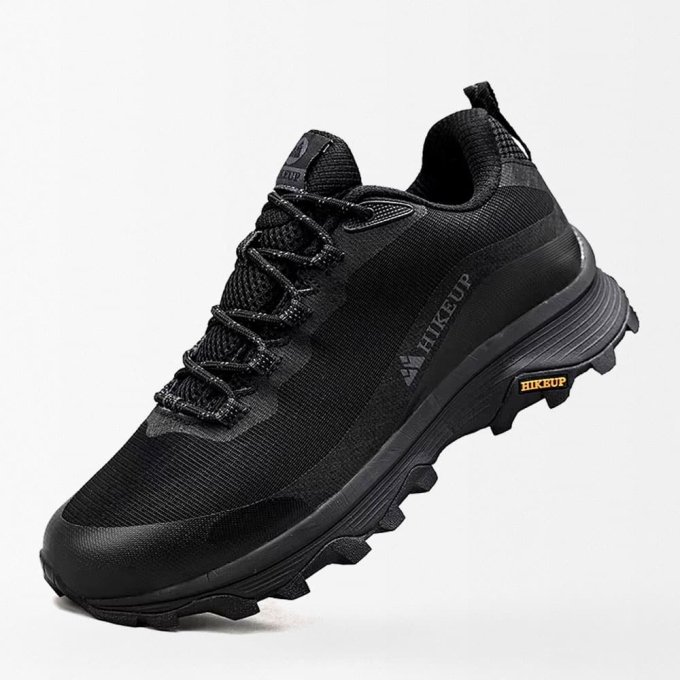 Schwarze taktische Laufschuhe (Sneaker)