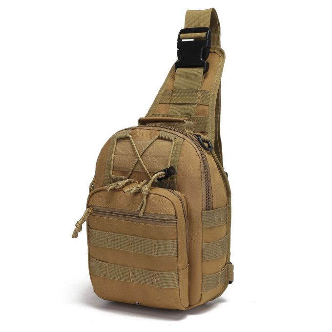 Taktischer Slingbag in Desert Tan – Bild 2