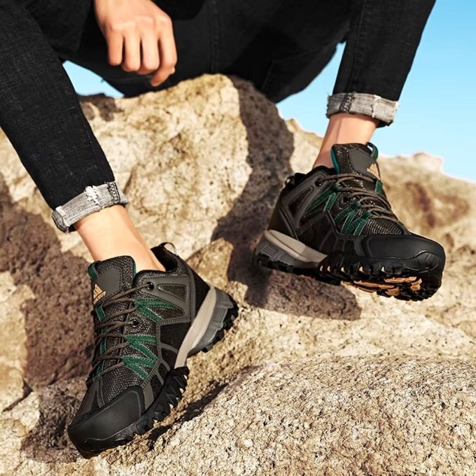 Taktische Geländeschuhe "Climb-Up" in Grün – Bild 2