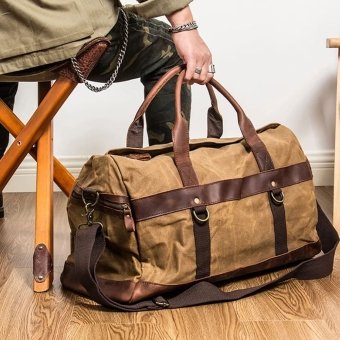 Vintage military duffle bag