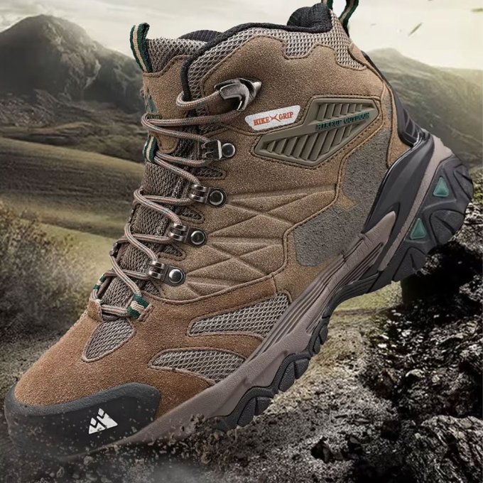 Wasserdichte militärische Wildlederstiefel fürs Wandern – Bild 5