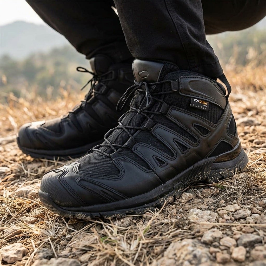 Low cut tactical boots Black