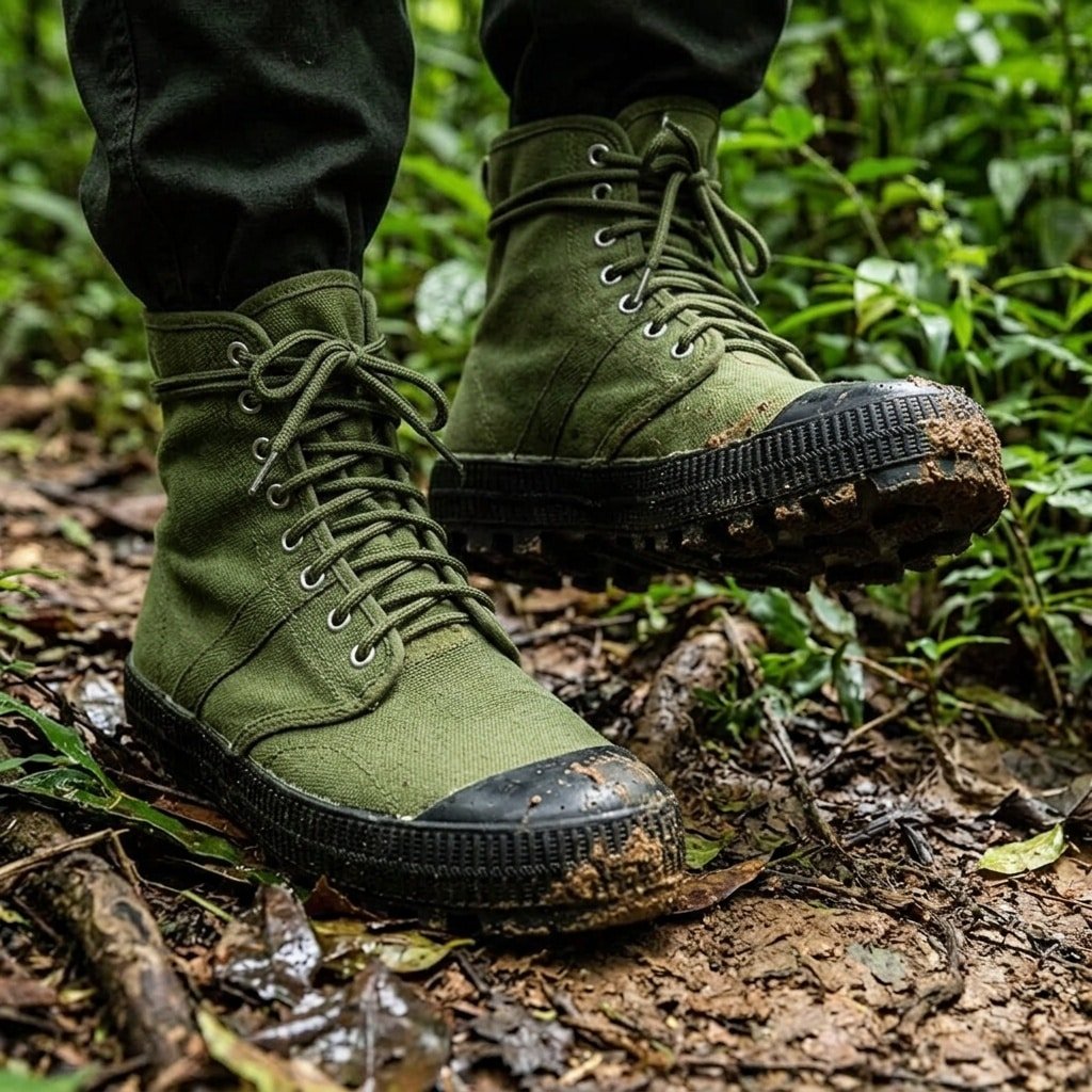PAVN Vietnam jungle boots