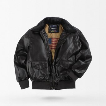 Vintage A2-Lederfliegerjacke