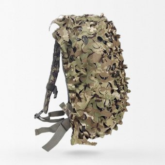 3D Camo Backpack ghillie cover - Multicam