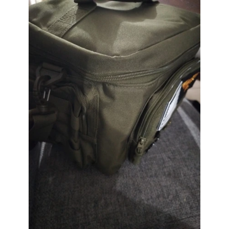 Schwarze taktische Thermo-Lunchtasche photo review