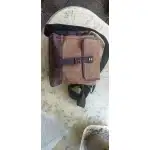 Vintage Ledertasche im Militärstil photo review