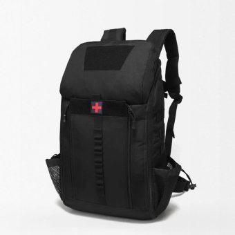 Schwarzer medizinischer taktischer Rucksack