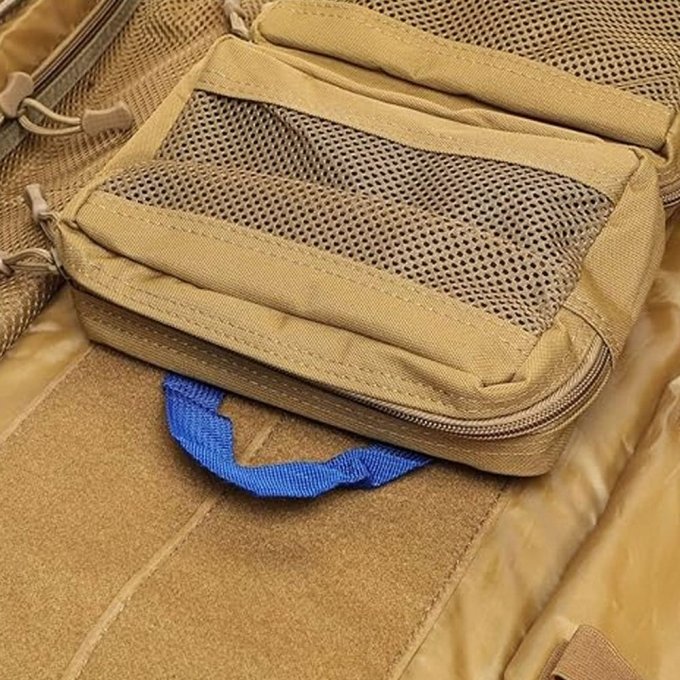Coyote Brown taktischer Sanitätsrucksack – Bild 2