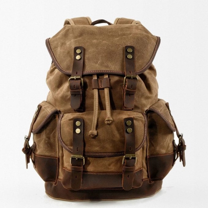 Canvas-Rucksack im Militär-Look – Bild 12