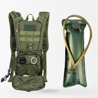 Taktischer Rucksack mit Trinkblase