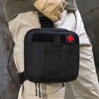 Tactical medical leg bag