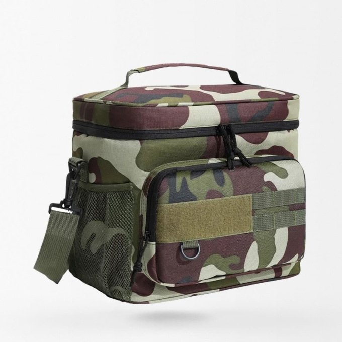 Taktische isolierte Lunchbag im Woodland-Tarnmuster – Bild 3