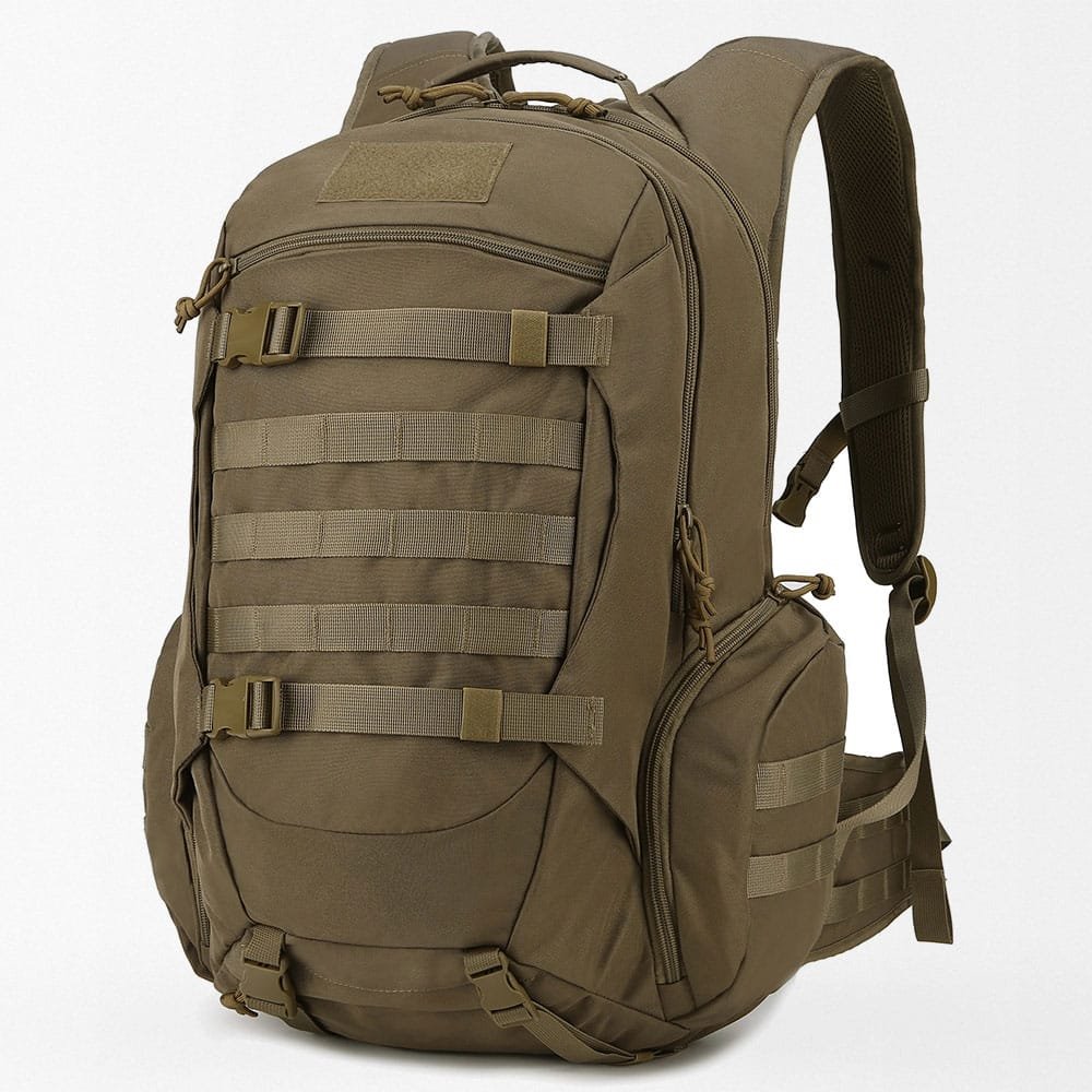 35-Liter Militärrucksack mit Regenschutz