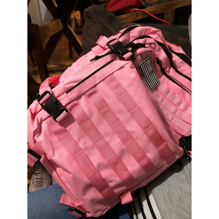 Schwarzer taktischer Rucksack 45L photo review