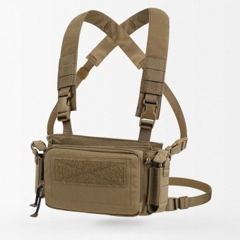 Coyote Brown Mikro-Brusttactical-Rig „D3CRM“