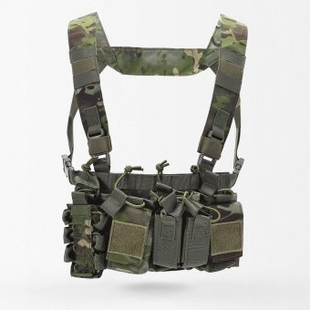 D3CR Multicam Tropic – Taktische Brustweste in Tropic-Camo