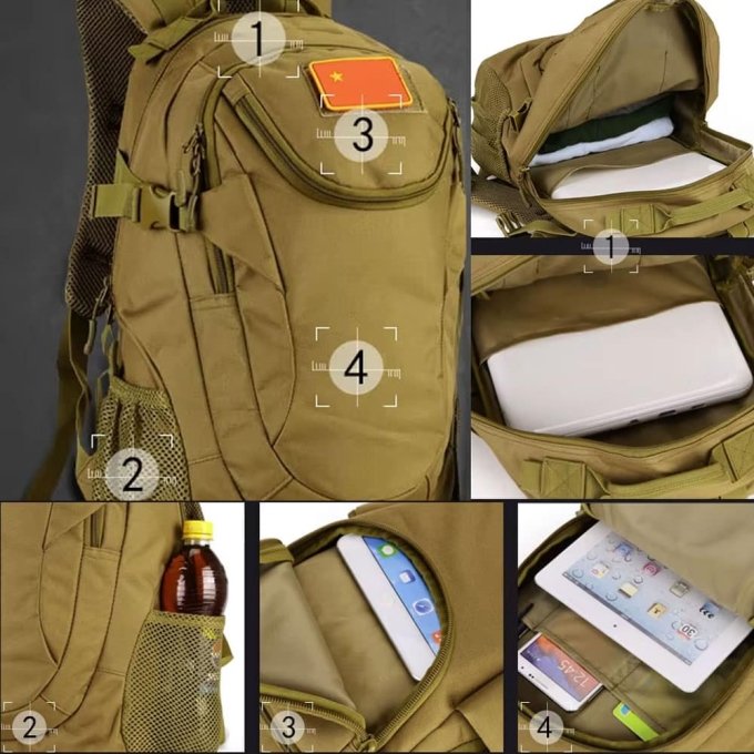Taktischer EDC-Rucksack 25L – Bild 4