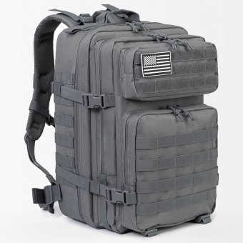 Grauer MOLLE-Rucksack 45L