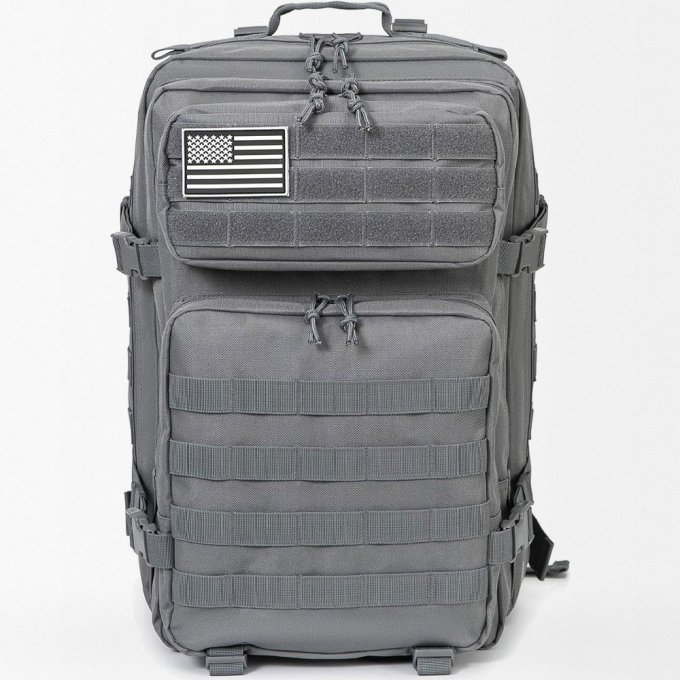 Grauer MOLLE-Rucksack 45L – Bild 2