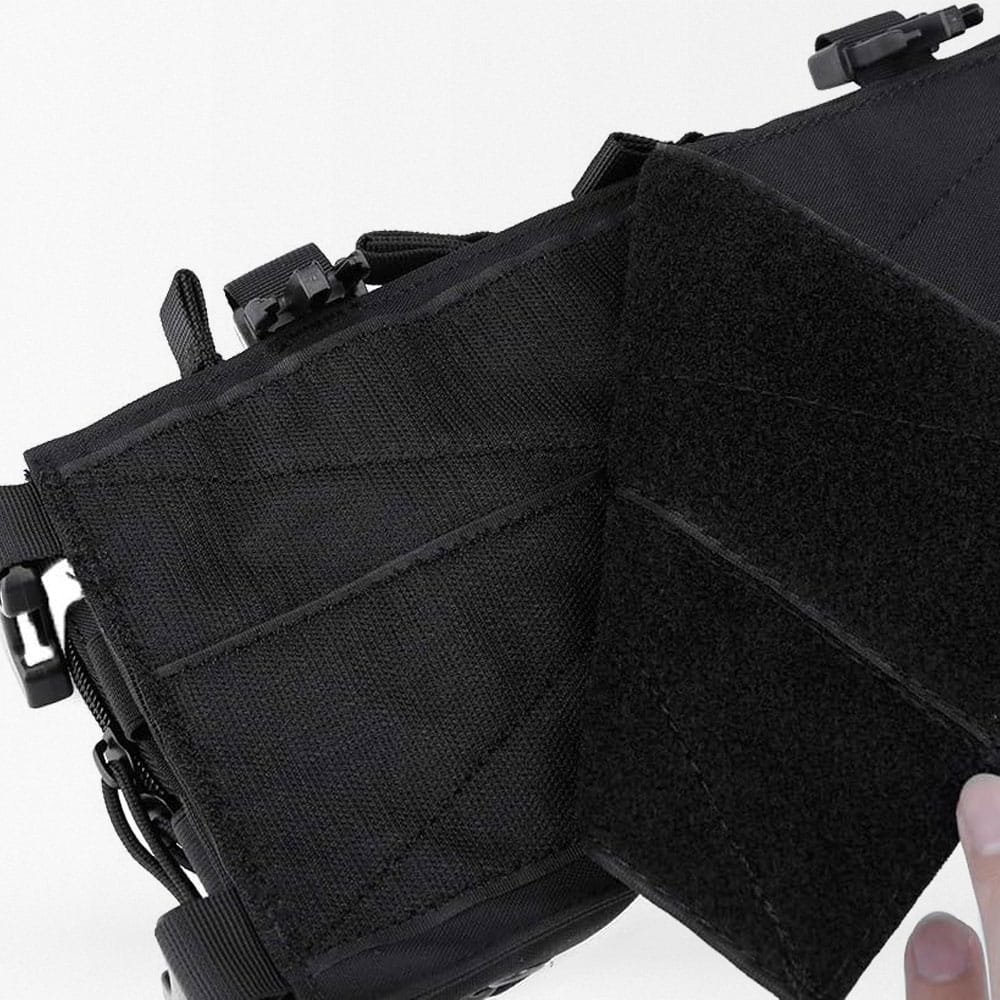 Leichtes Brusttragesystem in Schwarz – Bild 6