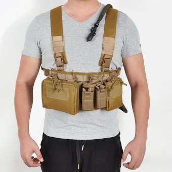 Light chest rig coyote brown