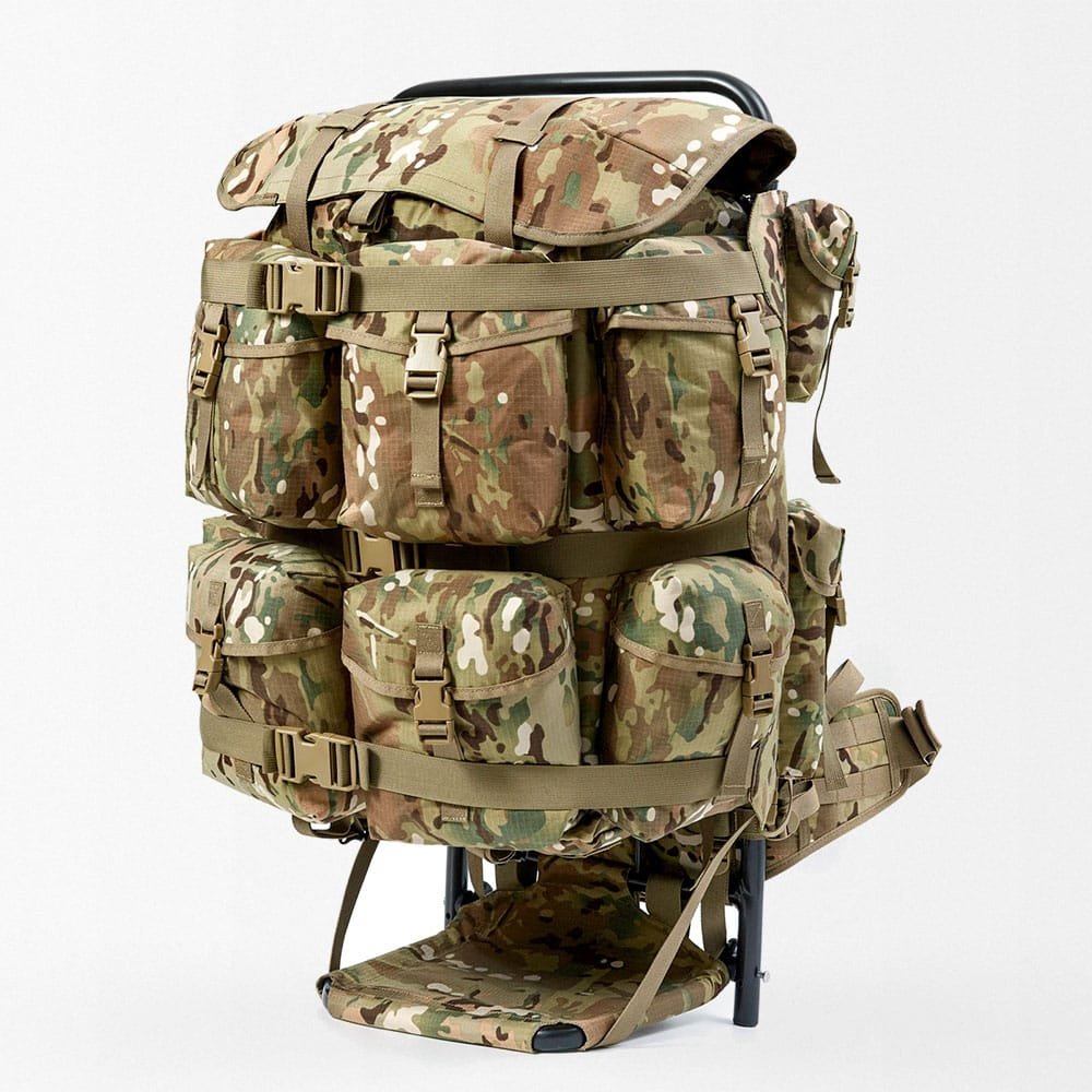 Militärrucksack mit Rahmen – Multicam