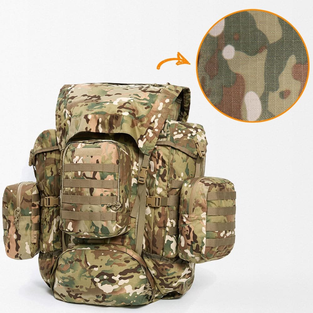 Militärrucksack mit Rahmen – Multicam – Bild 3
