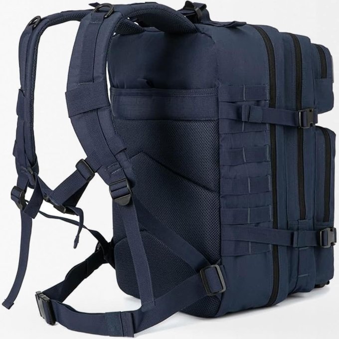 Marineblauer MOLLE-Rucksack 45L – Bild 3