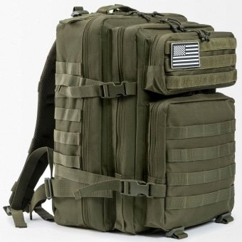 Taktischer Rucksack 45L in Olivgrün