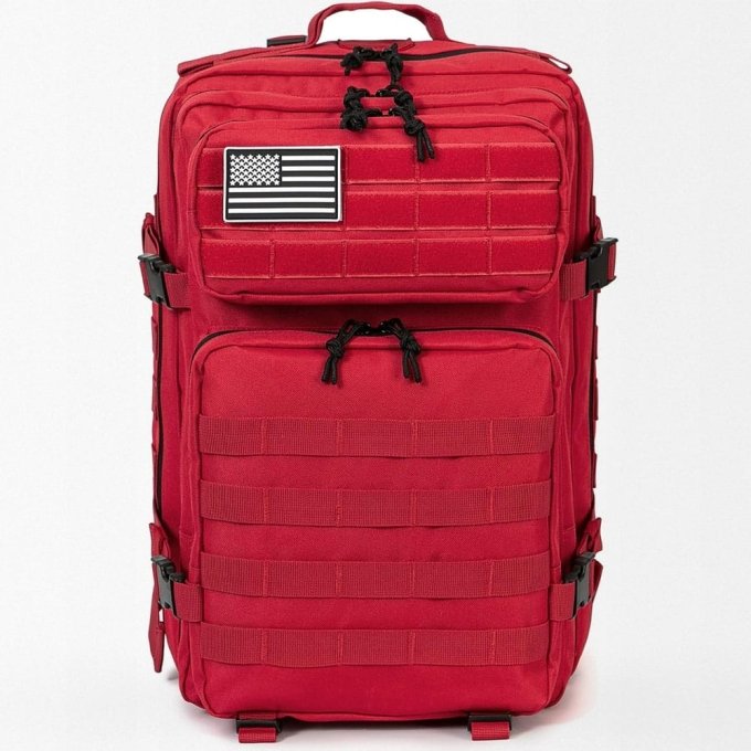 Taktischer Rucksack – Rot, 45 Liter – Bild 2