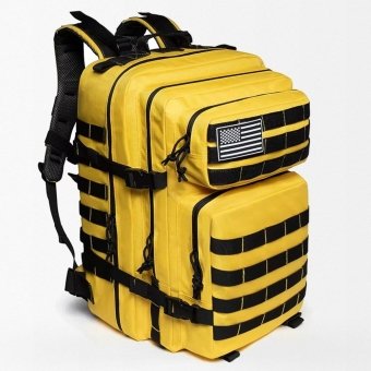 Gelber taktischer Rucksack 45L