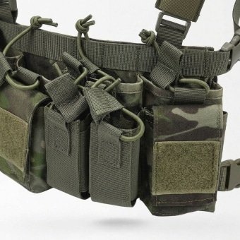 D3CR Multicam Tropic camo chest rig