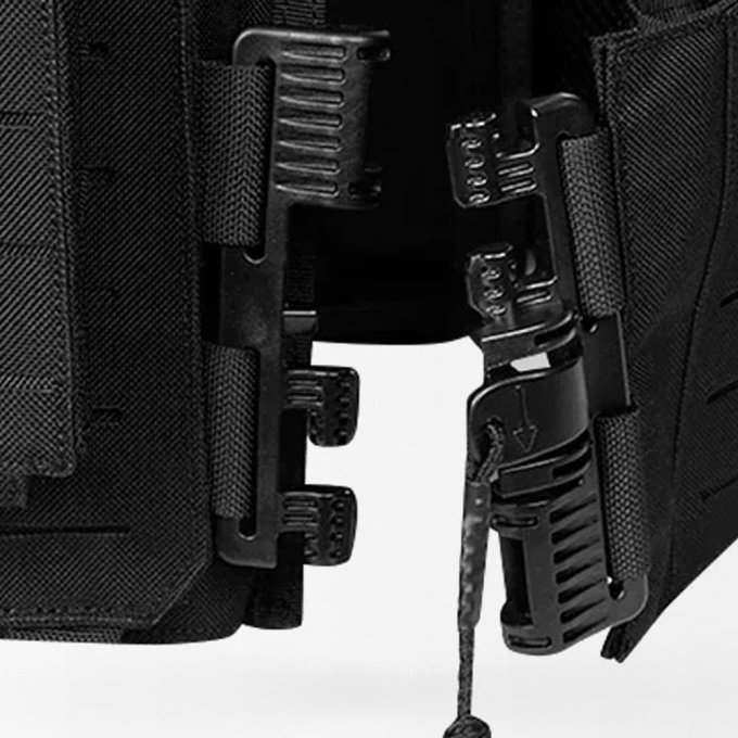 Lasergeschnittener MOLLE Plate Carrier – Bild 4