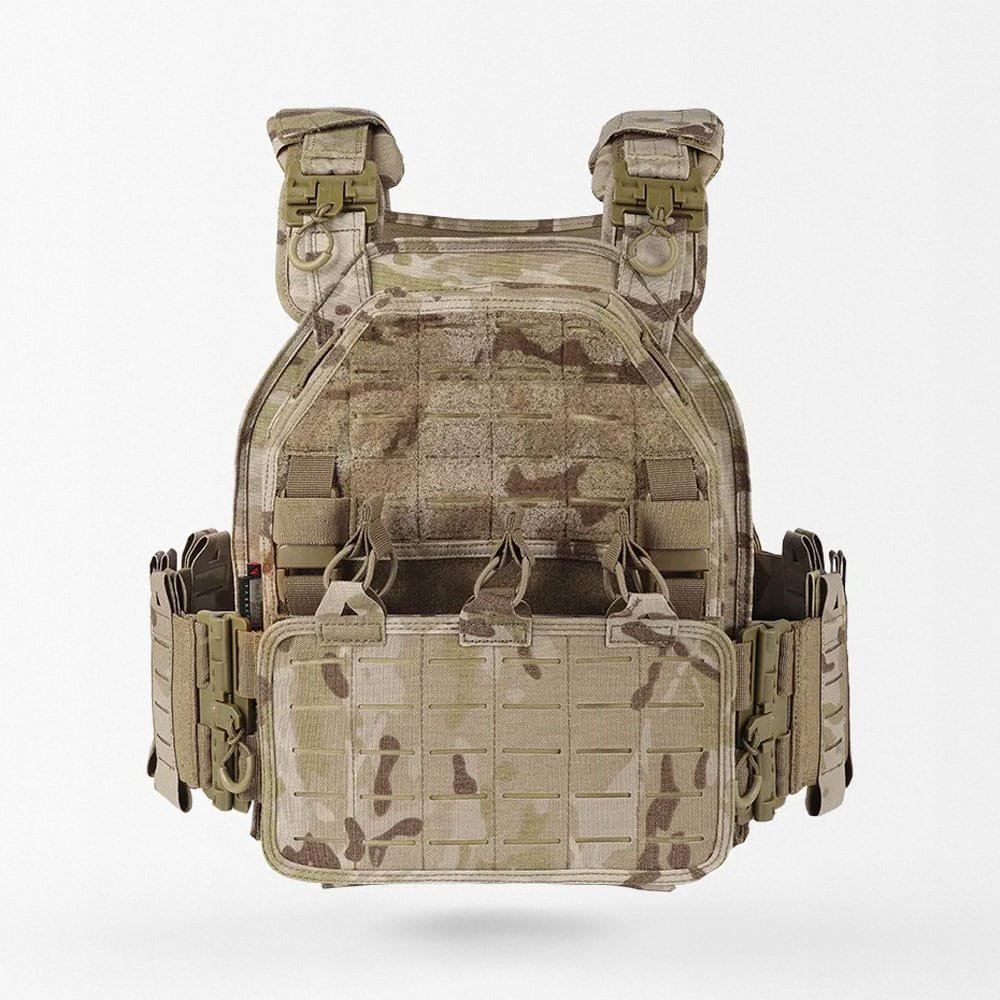 Leichter Wüstentarn-Plattenträger in 3 Farbvarianten