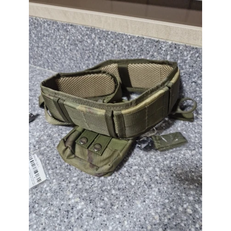 Gepolsterter Gefechtsgürtel mit Beuteltasche photo review