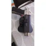 Glock 17 Rechts-Holster mit 9-mm-Magazintaschen photo review