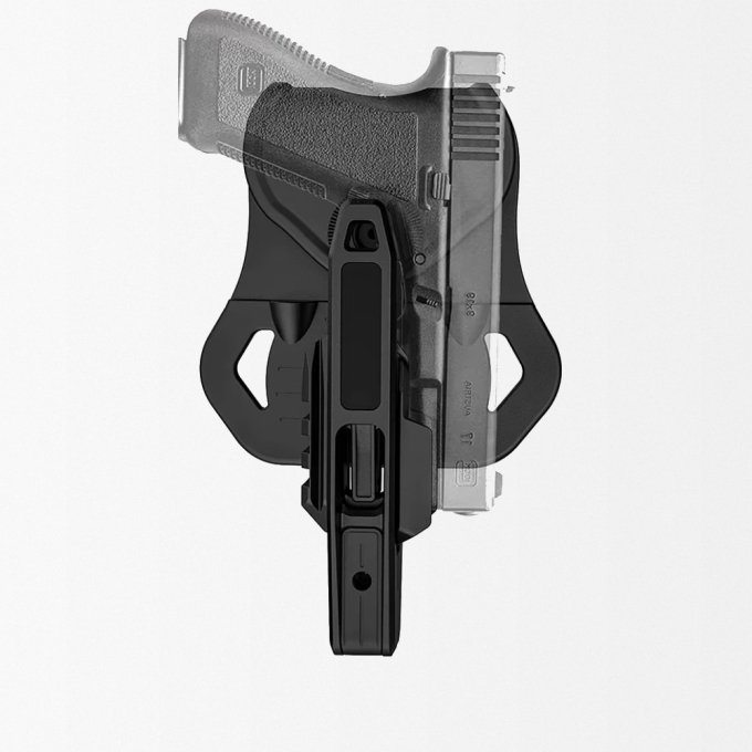 Schwarzes Double-Stack P80-Holster – Bild 2