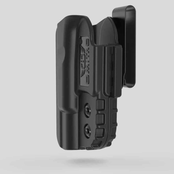 Schwarzes IWB-Holster für verdecktes Tragen