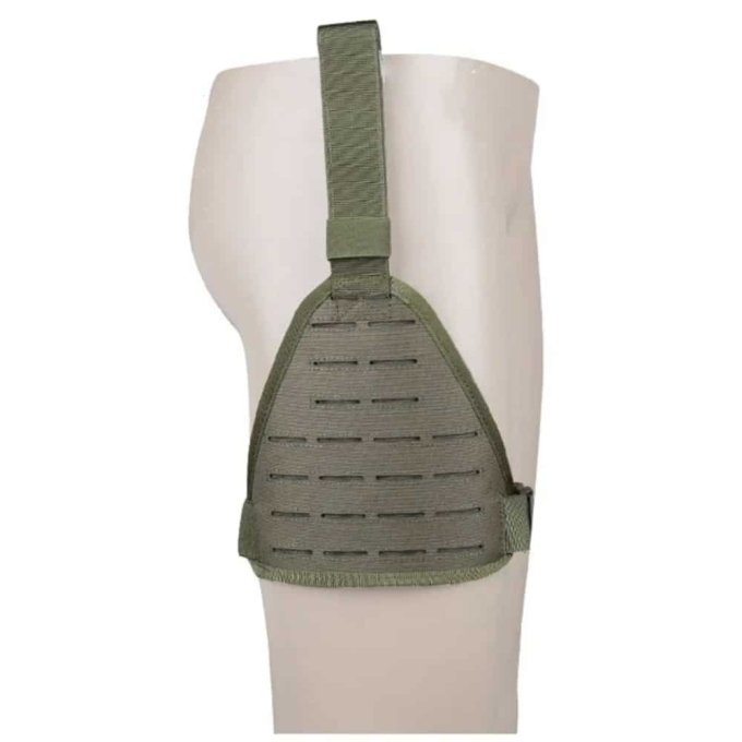 Lasergeschnittene Beinholster-Plattform