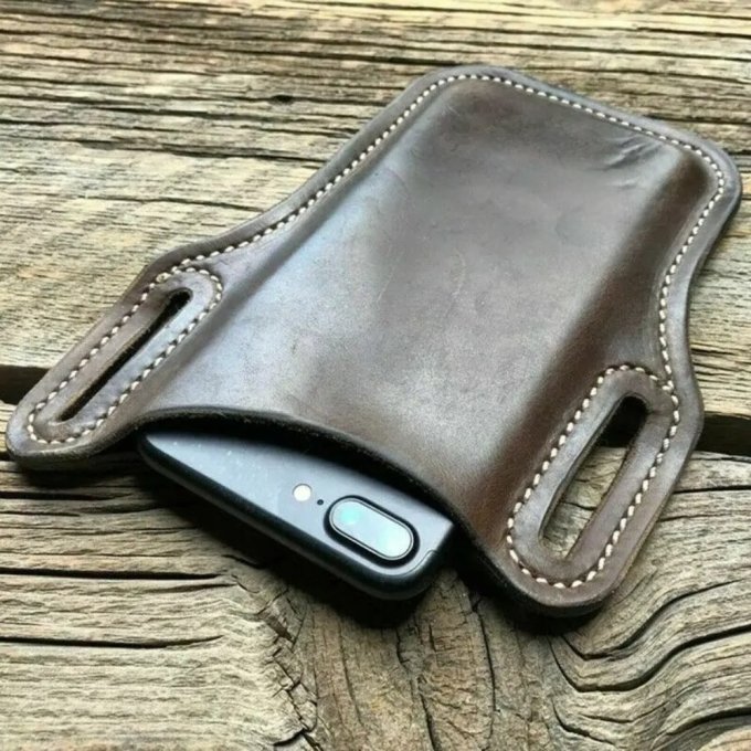 Leder-Handyholster